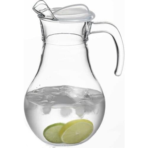 Pasabahce Bistro Jug 1800 Cc Water Jug Water Bottle, Tap Lemonade, Glass Teapot, Beverage Dispenser tap Lemonade 2l