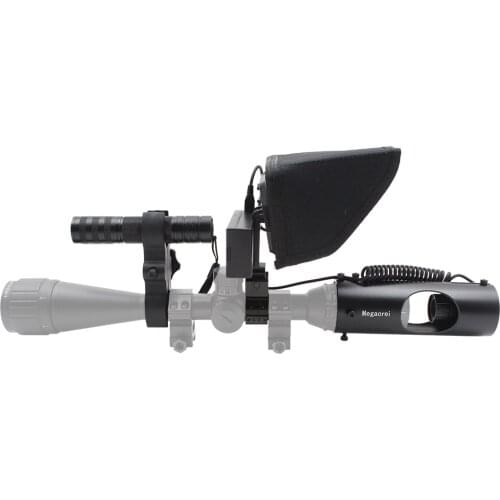 Megaorei2 Night Vision Rifle Scope Hunting Camera 720p Digital Video Recorder with Monitor and Laser IR Torch US Stock