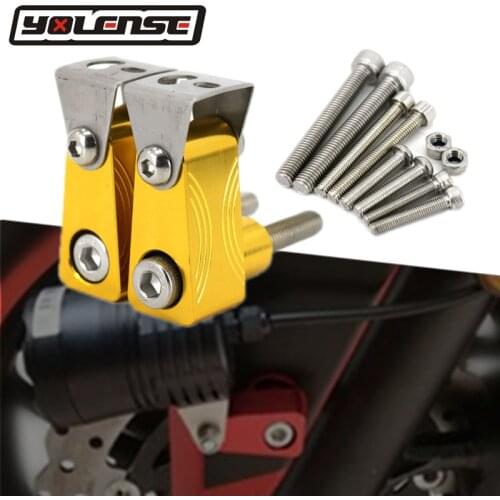 For YAMAHA FZ1 FZ1N FZ1S FZ6 FZ6S FZ6N FZ8 FZ8N XJ6 XJR1300 Motorcycle Lower Fork Spotlight Holder Lights lamp Mounting bracket