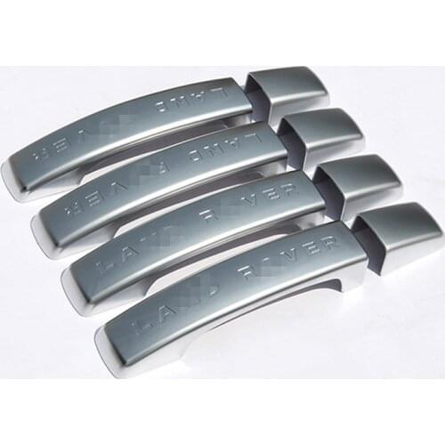 For Land Rover Discovery 4 2009-16 ABS Chrome Trim Door Handle Covers For Land Rover Freelander 2 2010-15 Auto Car Accessories