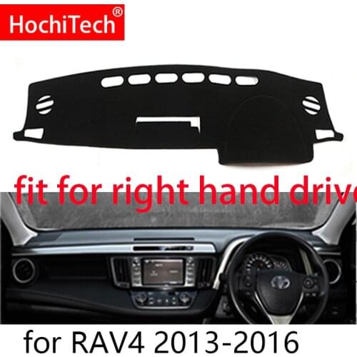 For Toyota RAV4 RAV 4 2013 2014 2015 2016 Right Left Hand Drive Car Dashboard Covers Mat Shade Cushion Pad Carpets Accessories