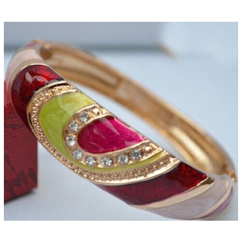 Wholesale10 PC Charm Chinese Handmade Enamel Cloisonne Cufflinks Bracelet>>> women jewerly Free shipping