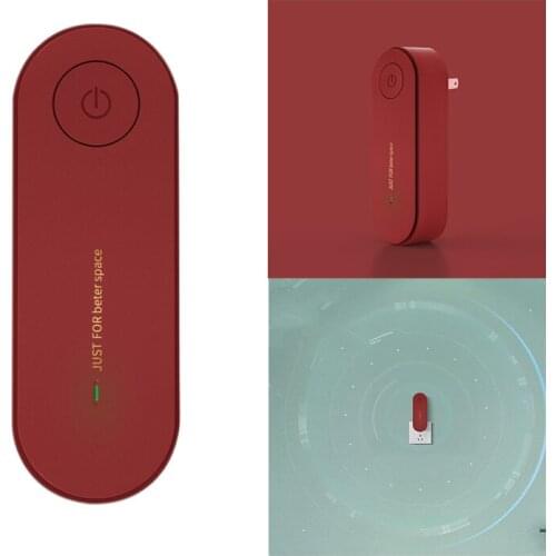 Portable Air Purifier, Plug in Air Purifier for Home Mini Portable Silent Air Purifier Travel-Size Air Cleaner