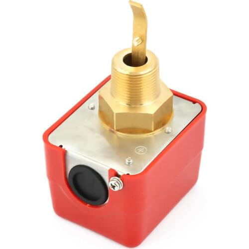 Flow Meter HFS TO 20 dn20 Water Flow Paddle Control Switch SPDT Contacts 6-380V Partial Stainless Steel Type Water Flow Meter