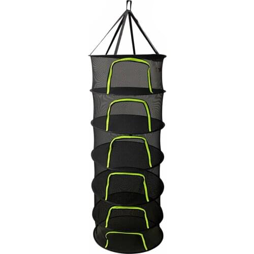 Drying Racks Dryer Bag Mesh Dehydrator Storage For Vegetable Foldable Folding 6-Layer 6 Layer Removable Food BBQ Hanging Basket