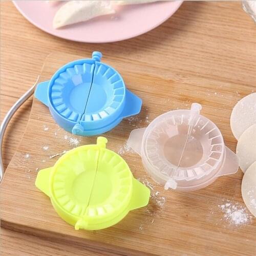 3PCS/SET Dumpling Maker Device New Kitchen Tools Dumpling Jiaozi Maker Molds Easy DIY Wrappers Mould Kitchen Appliances