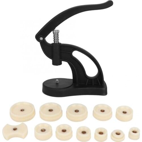 12 Dies Watch Press Closer Watch Battery Replace Back Case Cover Presser Repair Tool for Watchmaker Watch Parts Accessories New