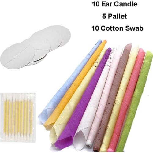 25Pcs/Set Ear Wax Cleaner Removal Candle Indiana Therapy For Coning Fragrance Ear Candle Ear Treatment Cleaner Healthy Care