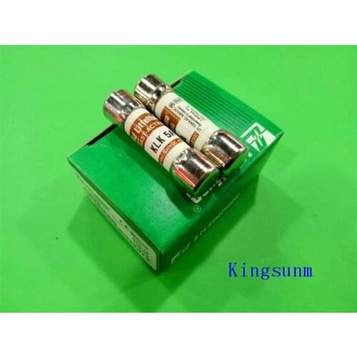 Free shipping 10pcs KLK 5 fuse 10X38 5A Littelfuse 600VAC