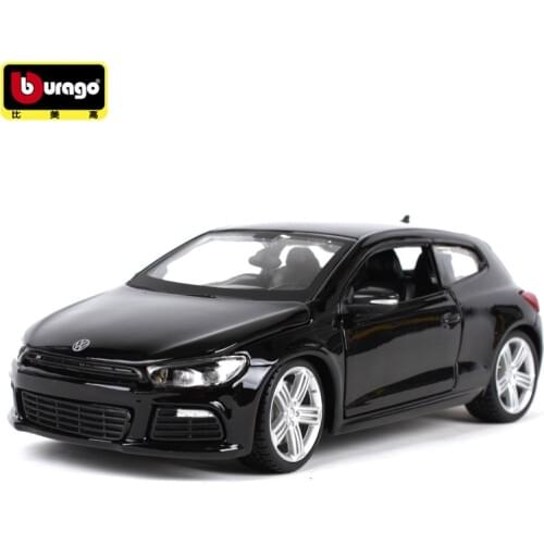 Burago 1:24 Simulation Diecast alloy car model toy For Volkswagen Scirocco car decoration man Collection Gift With Original Box