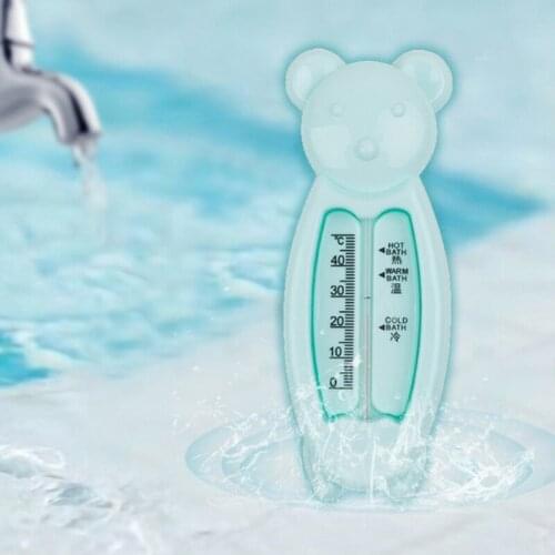 Digital Baby Bath Thermometer Baby Safety Infant Baby Bath Toys Floating Toy Thermometer Bear Shape Baby Bathing Toys
