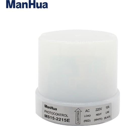 Rain proof light sensor switch for Led light control electric sensor switch MS15-2215E