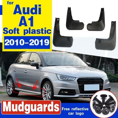 Car Mudflaps Splash Guards Mud Flap Mudguards Fender For AUDI A1 2010 2011 2012 2013 2014 2015 2016 2017 2018 2019 4Pcs/Set