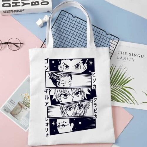 Hunter x Hunter shopping bag cotton shopping bolsa shopper bag boodschappentas bolsas ecologicas custom