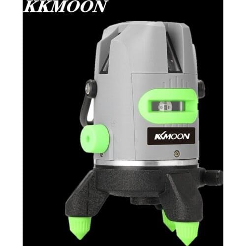 5 Lines Laser Level 360° rotatable 3° Automatic Self-leveling Measurement Tool with Vertical Horitical Oblique Straight Line