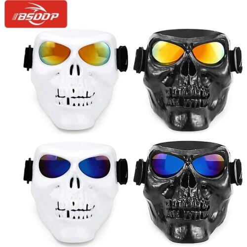 Motorcycle goggles helmet mask Motocross skull windproof dustproof sand goggles knight equipment For Yamaha XJ6 FZ6 MT07 09 FZ09
