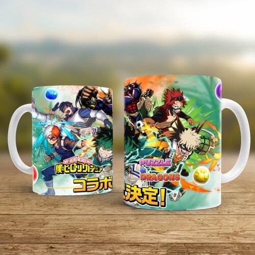 My Hero Academia 350ml White Ceramic Creative Tea Coffee Friends Gift Mug and Cup