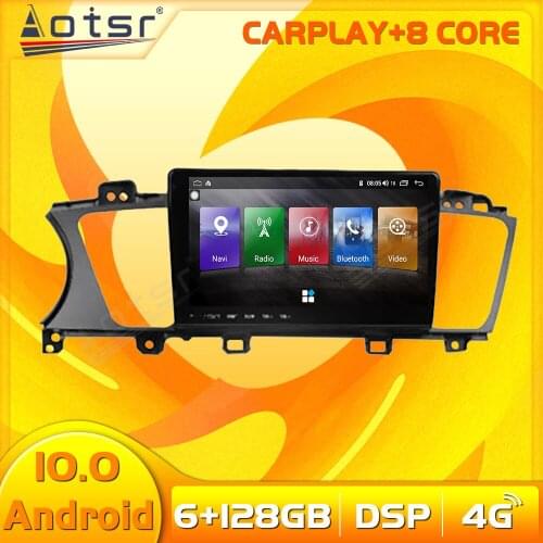 Android Multimedia Car Auto Video Radio Tape Recorder Stereo Player For Kia K7 Cadenza 2013 2014 - 2017 GPS Navigation Head Unit