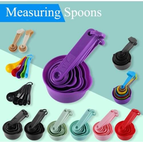 Measuring Spoons And Measuring Cups Set DIY Baking Tools Tea Coffee Flour Seasoning Measuring Spoon Kitchen Accessories Gadgets