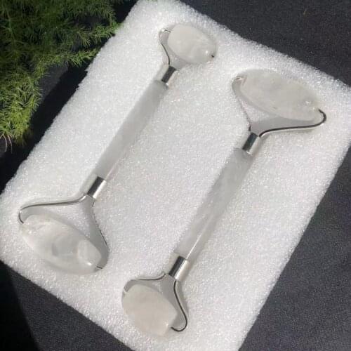 Natural Clear Mineral Crystals, Facial Lifts And Beauty Massagers, Healing Gems 1PC 14-15CM