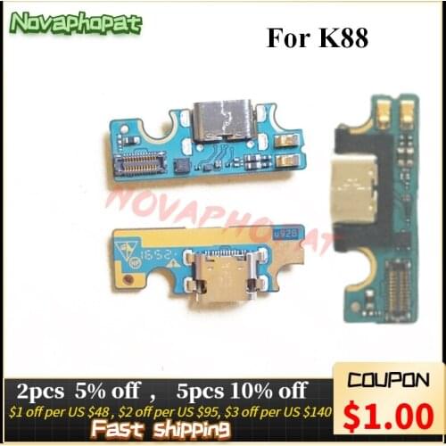 Novaphopat For ZTE Trek 2 HD K88 USB Dock Charger Charging Port Connect Connector Flex Cable Board Replacement + tracking