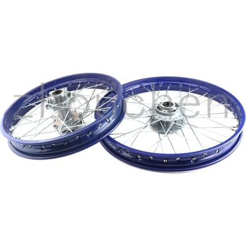 Off-road vehicle inch 1.60x19/1.85x16 inch aluminum alloy front and rear alloy wheels suitable for kayo HR-160cc ty150cc