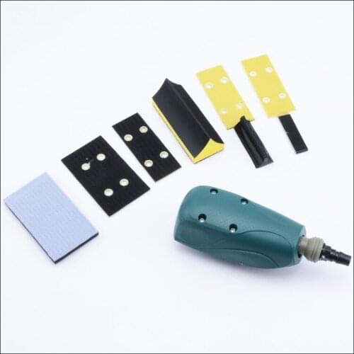 Pneumatic air line sander, pneumatic sandpaper tool reciprocating profile sanding polishing machine