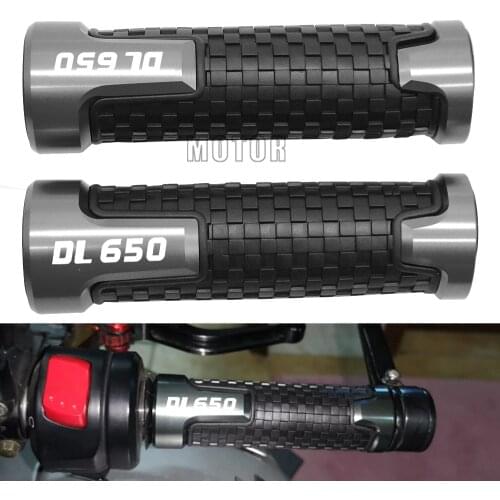For Suzuki DL650/V-STROM 2004-2012 DL 650/VSTROM Motorcycle Universal 7/8"22mm Aluminum Anti-Slip Handle Bar Handlebar Grips