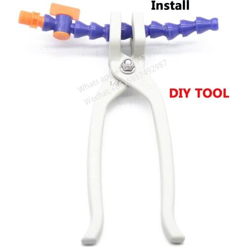 1/4" 3/8" 1/2" 3/4" Simple Disassembly Pliers DIY TOOLS Lathe Flexible Cooling Pipe removal tool
