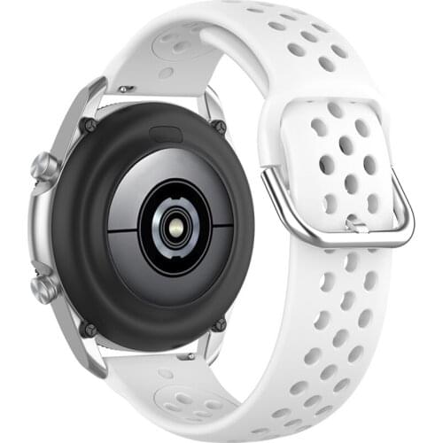 6 Colors Watch Strap For Galaxy Watch 3 (45mm) Smart Watch, Replacement Wrist Band Soft Silicone Comfortable Wristband