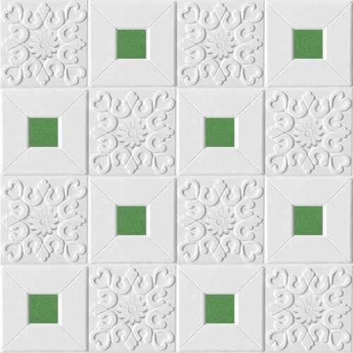 70*77 3D stereo wall stickers self-adhesive ceiling decorative stickers living room bedroom TV background waterproof wallpaper