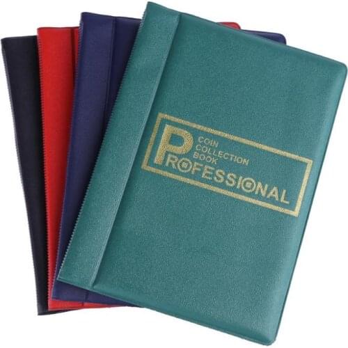 10 Pages 120 Pockets Album for Coins Collection Book Home Decoration photo album PVC Coin Album Holders Collection Book