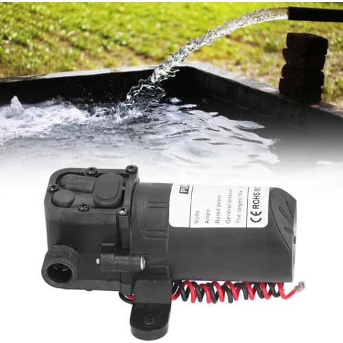 DC 24V 36W Water Pump 1/2 Inch Interface Self Priming Pump High Temperature Resistant Reliable Function Low Flowing Rate