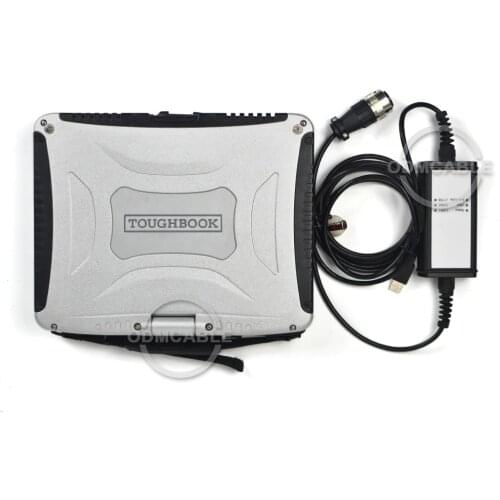 Panasonic CF19 laptop+for Deutz Diesel diagnostic programming tool decom SerDia Diagnosis Scanner Communicator kit