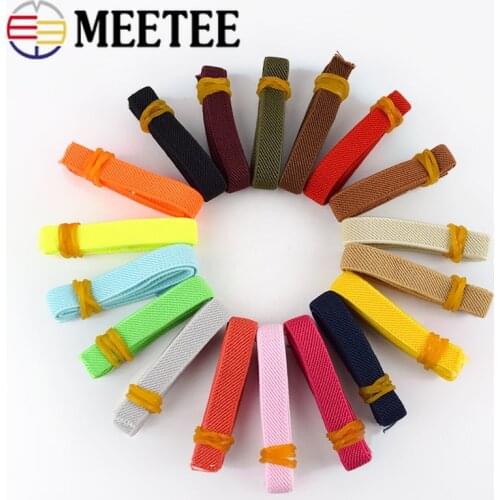 2/5/10M 10mm Nylon Sewing Elastic Band Soft Skin Rubber Bands Underwear Pants Decor Elastic Webbing Ribbon Bias Binding Tapes