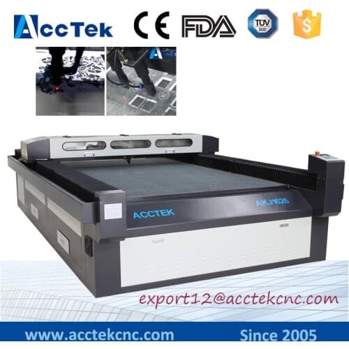 Acctek AKJ1626 cnc laser machine laser cutting plexiglass/ acrylic sheet laser cutting machine