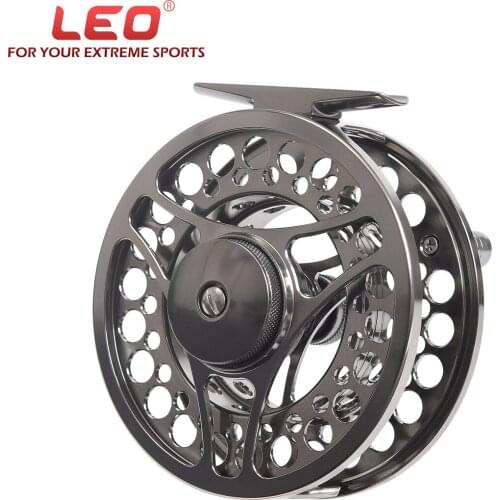 LEO full metal CNC flywheel bearing 2+1BB aluminum alloy front fly fishing wheel Carretilha de pesca baitcasting molinete reel