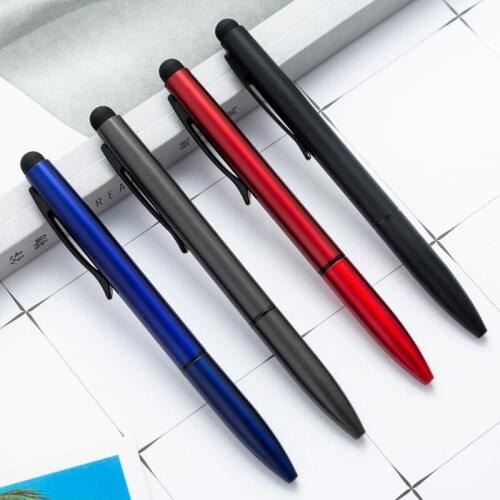 New Arrival Business Men Writing Ballpoint Pen Luxury Full Metal Gift Pen Can Print Logo Buy 2 Send Gift
