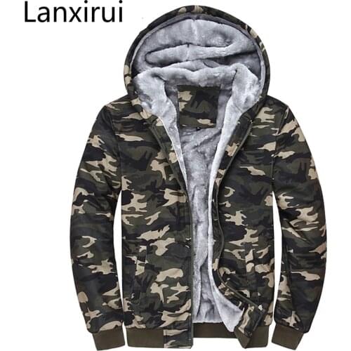 New Arrival Winter Jacket Men Camouflag Warm Hooded Coats For Men Fashion Casual Camo Jacket Male Military Thicken Snow Coat