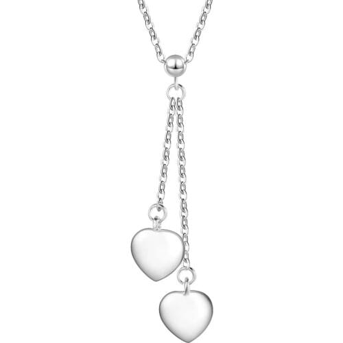 Wholesale Fashion Jewelry Necklace For Women Lady Wholesale Charm Silver Color Fashion Jewelry Pendant AN604/aieaizla