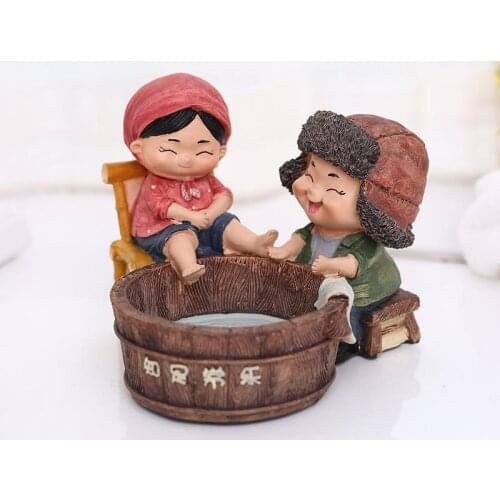 Old man personality ashtray Valentines Day gift resin ornaments resin ashtray cigar ashtray for home cute ashtray