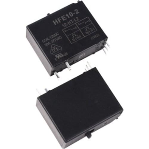 Free shipping 1PCS HFE10-2-12-HT-L2 50A magnetic latching relay components
