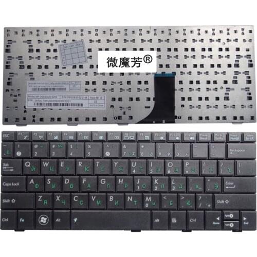 RU For ASUS for 1005 1005HD 1005HA 1001 1008 1008HA 1001HA 9J.N1Q82.10R Laptop Keyboard Russian New Black