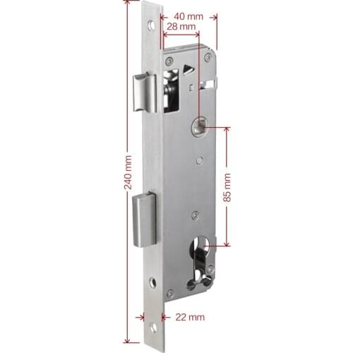 Mortise Lock body for smart lock fingerprint lock