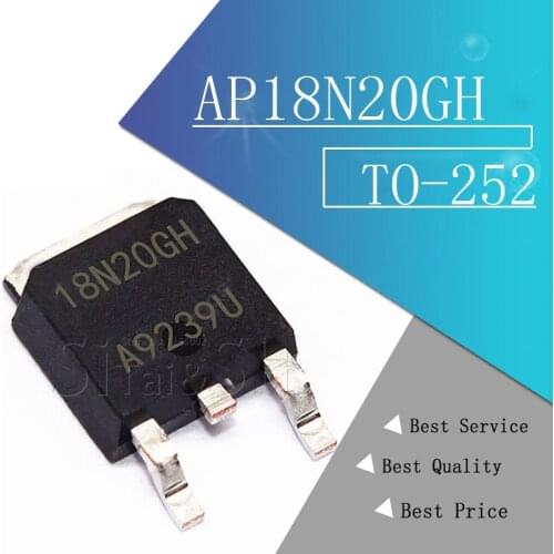 1pcs/lot 18N20GH AP18N20GH 18N20 TO-252 IC Best quality molewei