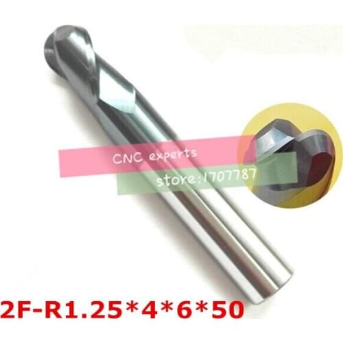 2f-r1.25*4*6*50,hrc50,carbide End Mills , Carbide Square Flatted End Mill ,,coating:nano, The Lather,boring Bar,cnc,machine