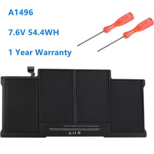 A1496 Laptop Battery For Apple MacBook Air 13" A1466 2013/2014/2015 MD760LL/A MD761CH/A A1496 Battery 7.6V 7150mAh