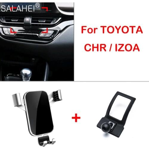 Car Phone Holder For Toyota CHR 2017 2018 2019 2020 Interior Dashboard Stand Support Holder Accessories Car Mobile Phone Holder
