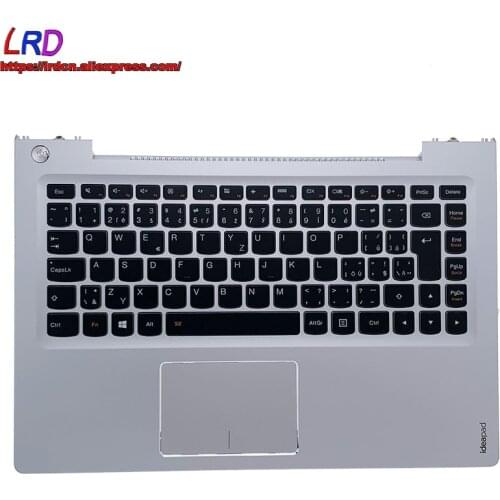 Shell C Cover Upper Case Palmrest with CZ Czech Backlit Keyboard Touchpad for Lenovo Ideapad U330P U330 Touch Laptop 90203481