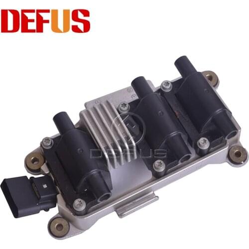 DEFUS Ignition Coil For AUDI 80 90 100 A4 A6 A8 CABRIOLET COUPE V W Passat SKODA SUPERB 078905104 078905101 078905101A UF256